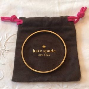 Kate Spade Gold Bangle Bracelet